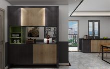 定制玄關(guān)柜要不要做到頂？你說(shuō)了可不算